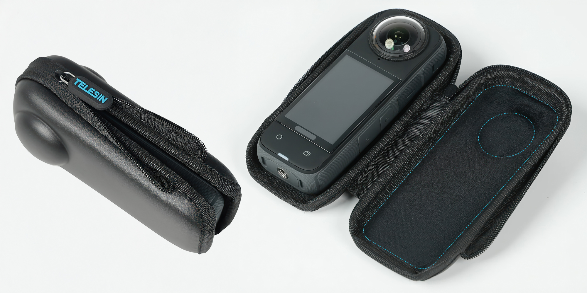 Pokrowiec Telesin S6-PRC-03-TIS do kamer Insta360 X4 / X5